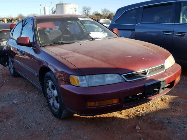 1HGCD5631VA159774 - 1997 HONDA ACCORD LX RED photo 1