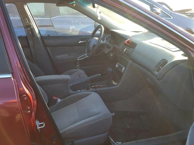 1HGCD5631VA159774 - 1997 HONDA ACCORD LX RED photo 5