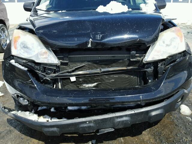 JHLRE48537C116434 - 2007 HONDA CR-V EX BLACK photo 9