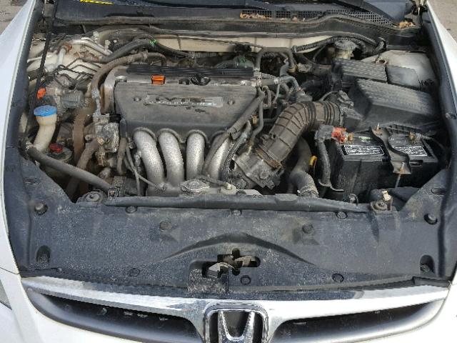 1HGCM56347A032391 - 2007 HONDA ACCORD SE WHITE photo 7