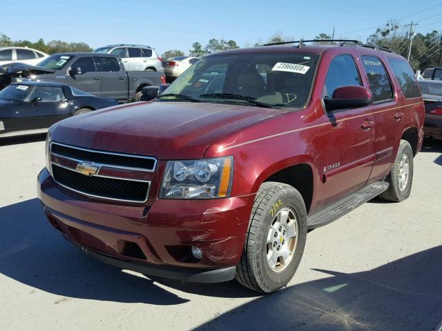 1GNFC23039R175092 - 2009 CHEVROLET TAHOE C150 BURGUNDY photo 2