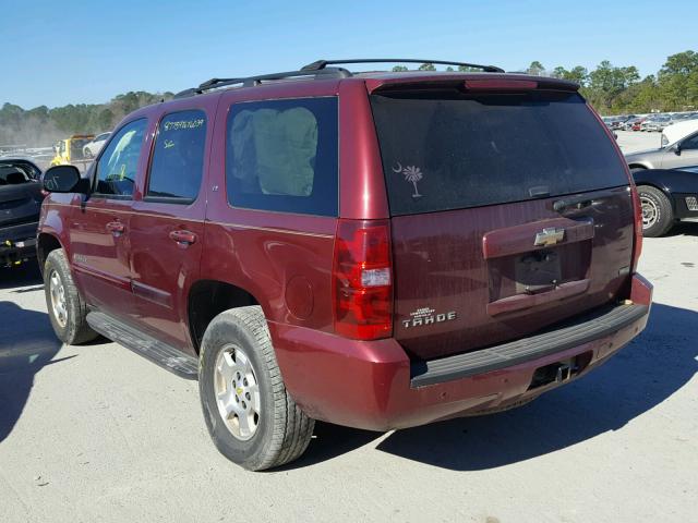 1GNFC23039R175092 - 2009 CHEVROLET TAHOE C150 BURGUNDY photo 3