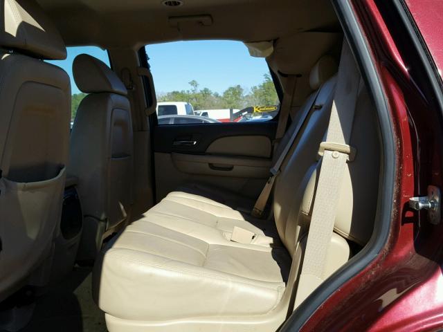 1GNFC23039R175092 - 2009 CHEVROLET TAHOE C150 BURGUNDY photo 6