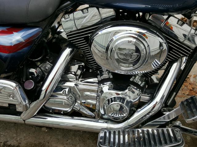 1HD1FCW153Y625468 - 2003 HARLEY-DAVIDSON FLHTCUI BLUE photo 7
