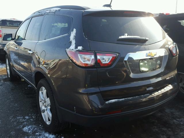 1GNKRGKDXGJ142696 - 2016 CHEVROLET TRAVERSE L GRAY photo 3