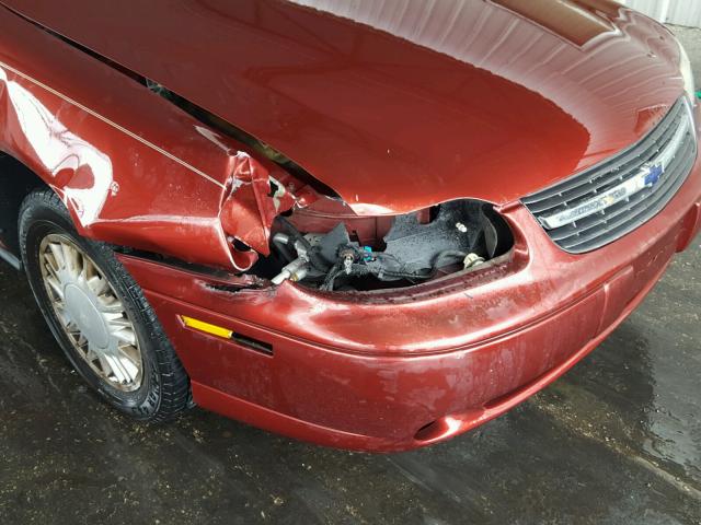 1G1ND52J52M708648 - 2002 CHEVROLET MALIBU BURGUNDY photo 9