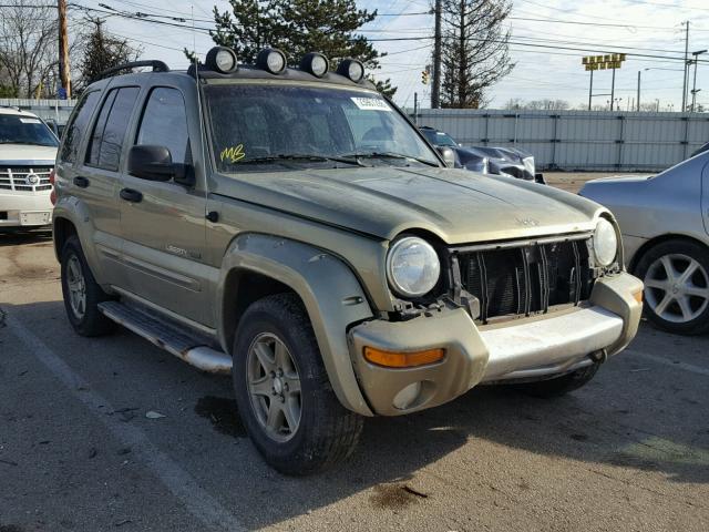 1J4GL38KX2W331689 - 2002 JEEP LIBERTY RE GREEN photo 1