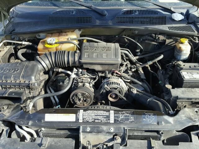 1J4GL38KX2W331689 - 2002 JEEP LIBERTY RE GREEN photo 7