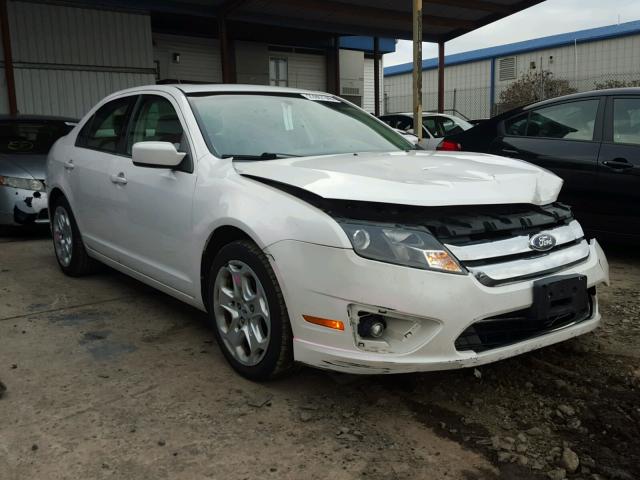 3FAHP0HA9BR199683 - 2011 FORD FUSION SE WHITE photo 1