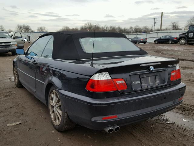 WBABW53455PL53140 - 2005 BMW 330 CI BLACK photo 3