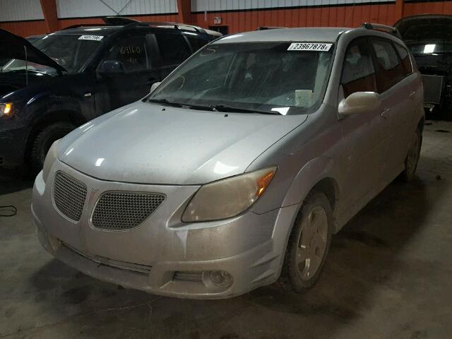 5Y2SL65816Z443506 - 2006 PONTIAC VIBE SILVER photo 2