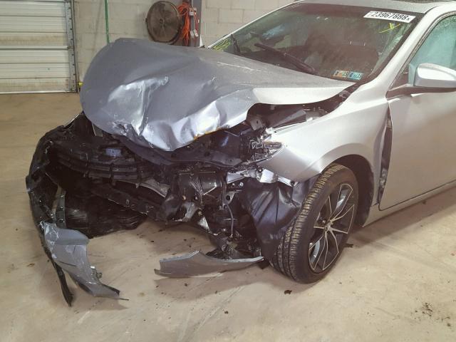 4T1BF1FK9GU230396 - 2016 TOYOTA CAMRY LE SILVER photo 9