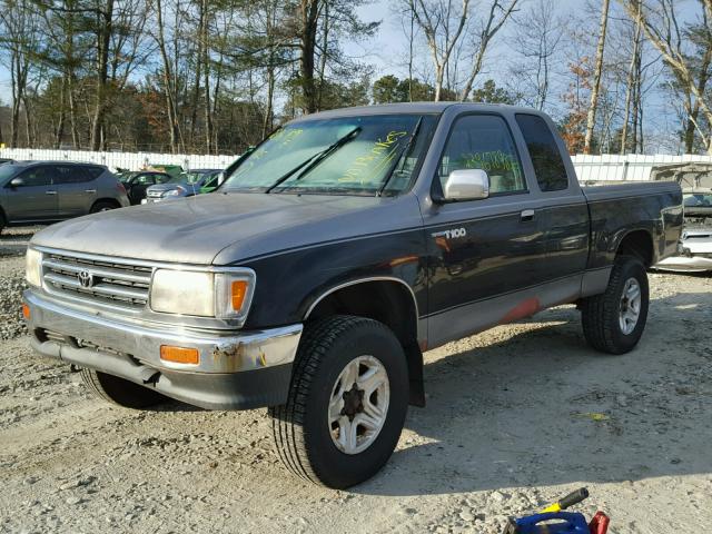 JT4UN24D6V0050694 - 1997 TOYOTA T100 XTRAC SILVER photo 2