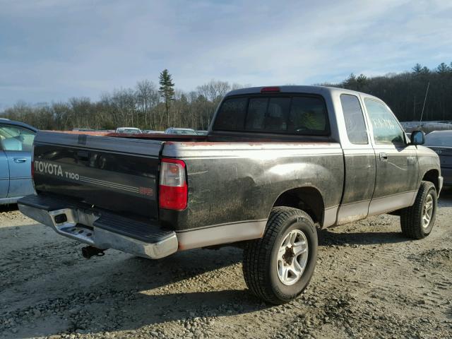 JT4UN24D6V0050694 - 1997 TOYOTA T100 XTRAC SILVER photo 4