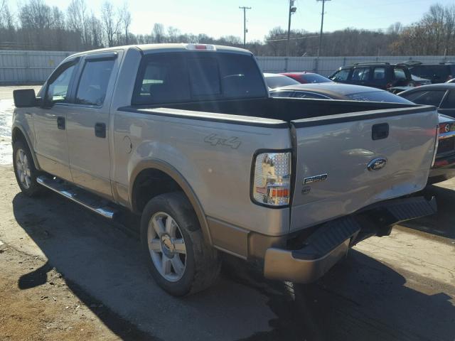 1FTPW14556FA36135 - 2006 FORD F150 SUPER SILVER photo 3