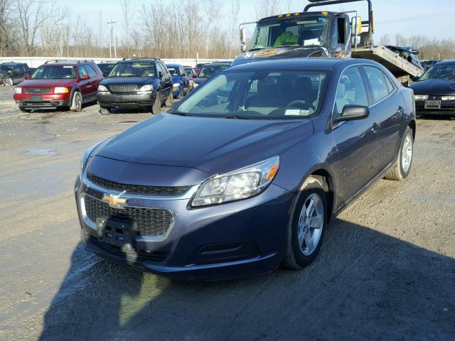 1G11B5SL7EF172199 - 2014 CHEVROLET MALIBU LS BLUE photo 2