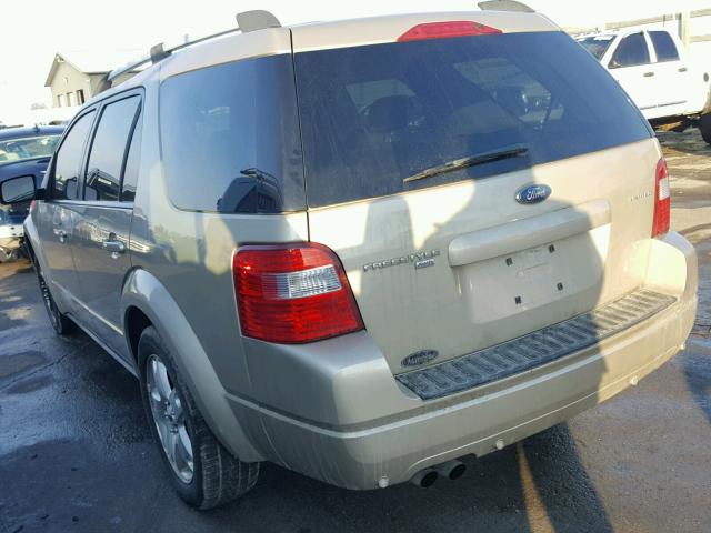 1FMDK06105GA62018 - 2005 FORD FREESTYLE SILVER photo 3