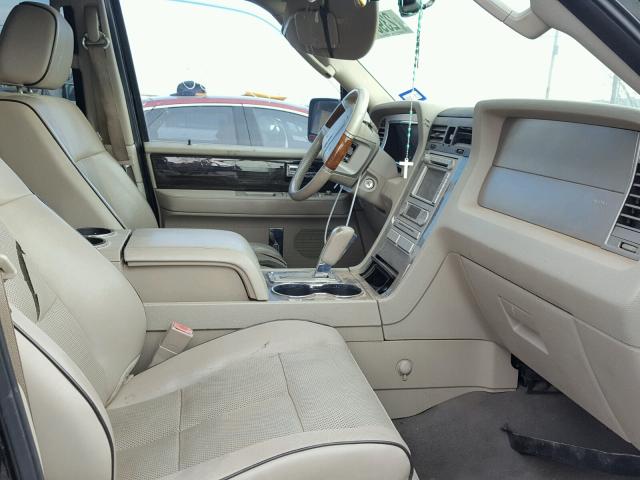 5LMFU27558LJ07642 - 2008 LINCOLN NAVIGATOR BLACK photo 5