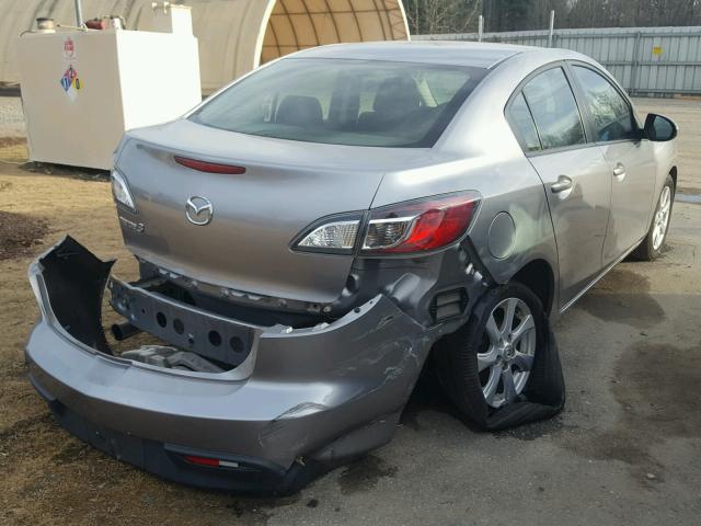 JM1BL1SF8A1325756 - 2010 MAZDA 3 I SILVER photo 4