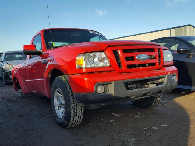 1FTYR11U47PA04165 - 2007 FORD RANGER RED photo 1