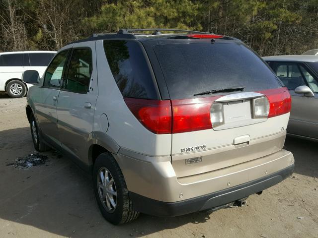 3G5DB03E84S500948 - 2004 BUICK RENDEZVOUS SILVER photo 3