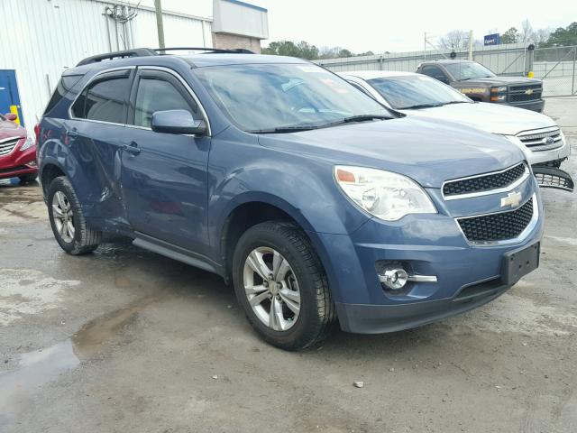 2CNALPECXB6384799 - 2011 CHEVROLET EQUINOX LT BLUE photo 1