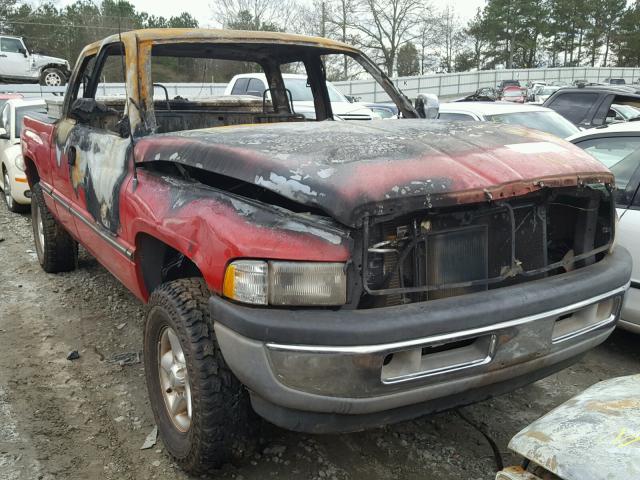 1B7HF13Y6VJ608308 - 1997 DODGE RAM 1500 RED photo 1