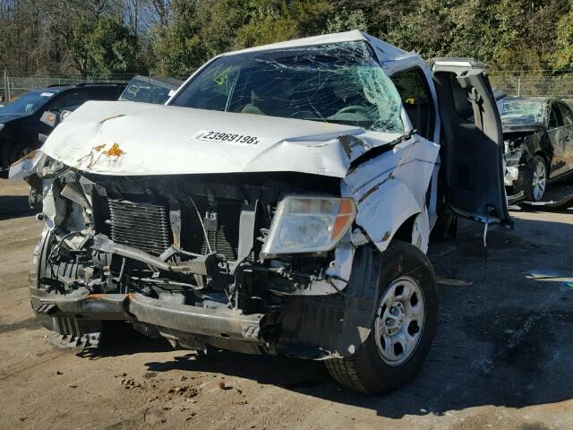 1N6BD06TX7C441753 - 2007 NISSAN FRONTIER K WHITE photo 2