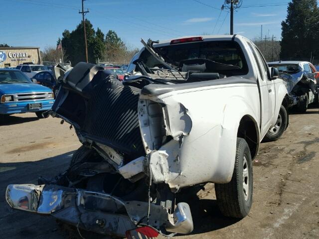 1N6BD06TX7C441753 - 2007 NISSAN FRONTIER K WHITE photo 4