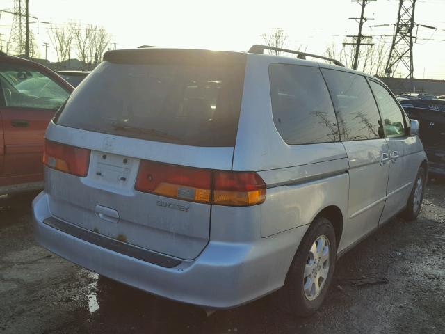 5FNRL18073B076331 - 2003 HONDA ODYSSEY EX SILVER photo 4