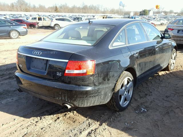 WAUDH74F58N171999 - 2008 AUDI A6 3.2 QUA BLACK photo 4