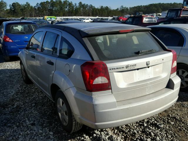 1B3HB28B18D692368 - 2008 DODGE CALIBER SILVER photo 3