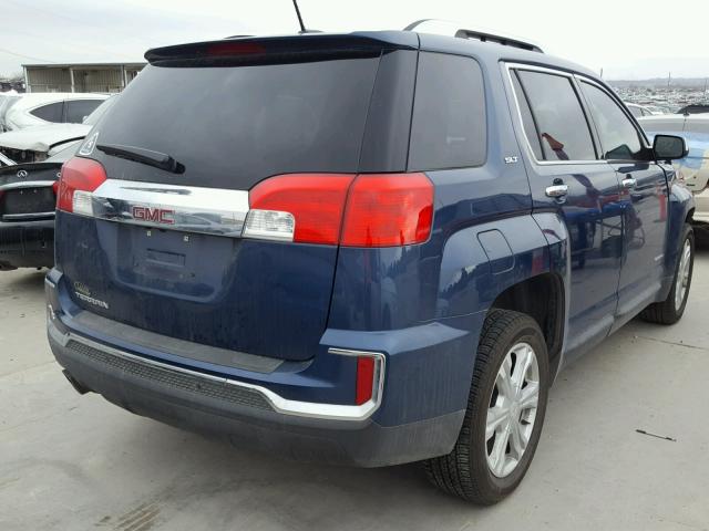 2GKALPEK4G6319518 - 2016 GMC TERRAIN SL BLUE photo 4