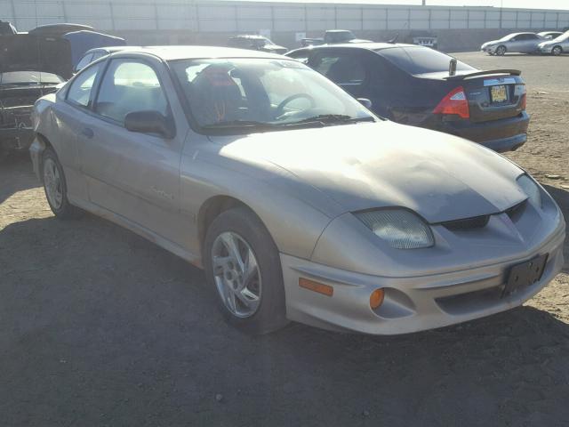 1G2JB12F727424098 - 2002 PONTIAC SUNFIRE SE GOLD photo 1