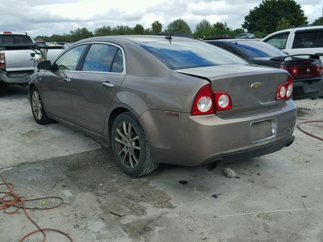 1G1ZK57758F206224 - 2008 CHEVROLET MALIBU LTZ BROWN photo 3