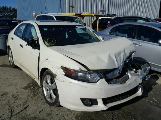 JH4CU2F65AC007324 - 2010 ACURA TSX WHITE photo 1