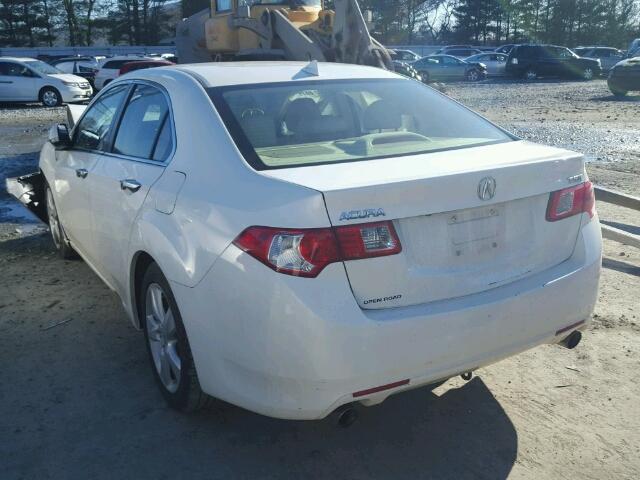 JH4CU2F65AC007324 - 2010 ACURA TSX WHITE photo 3