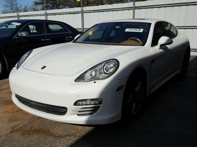 WP0AB2A74CL061313 - 2012 PORSCHE PANAMERA S WHITE photo 2