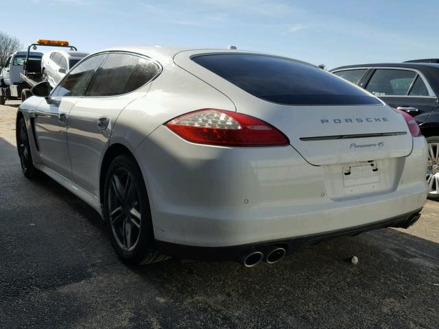 WP0AB2A74CL061313 - 2012 PORSCHE PANAMERA S WHITE photo 3