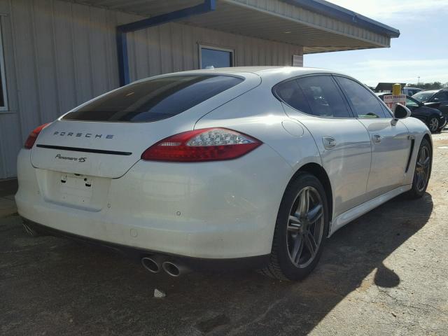 WP0AB2A74CL061313 - 2012 PORSCHE PANAMERA S WHITE photo 4