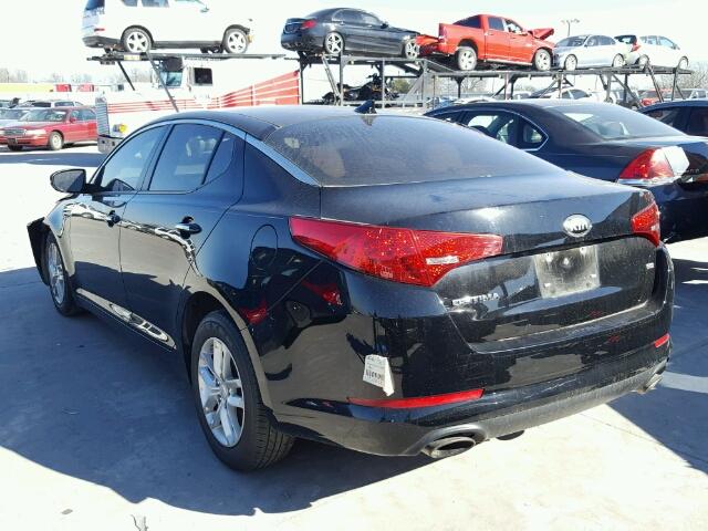 5XXGM4A77DG218799 - 2013 KIA OPTIMA LX BLACK photo 3