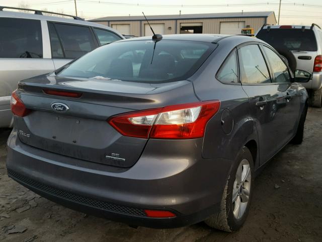 1FADP3F25DL257978 - 2013 FORD FOCUS SE GRAY photo 4