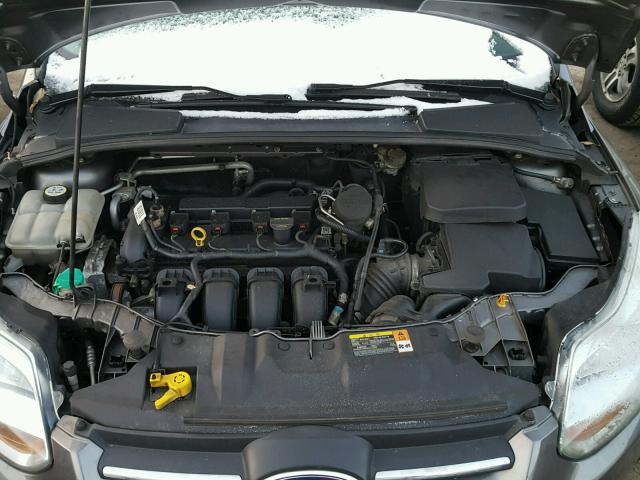 1FADP3F25DL257978 - 2013 FORD FOCUS SE GRAY photo 7