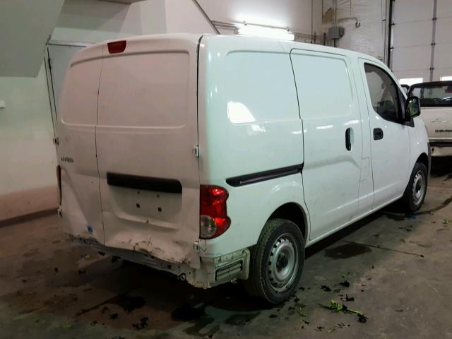 3N6CM0KN1HK690949 - 2017 NISSAN NV200 2.5S WHITE photo 4