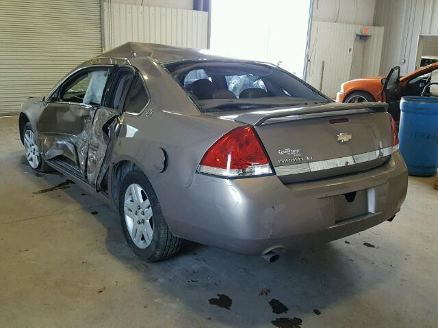 2G1WC581869436288 - 2006 CHEVROLET IMPALA LT TAN photo 3