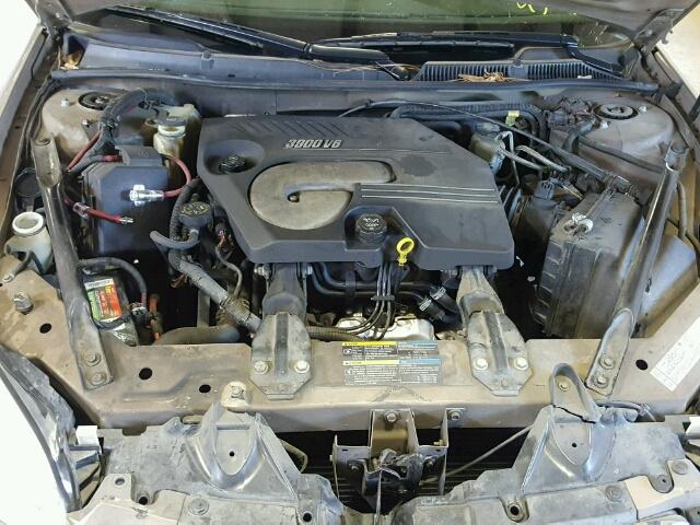 2G1WC581869436288 - 2006 CHEVROLET IMPALA LT TAN photo 7