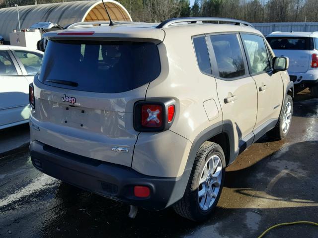 ZACCJABT0FPB70692 - 2015 JEEP RENEGADE L WHITE photo 4