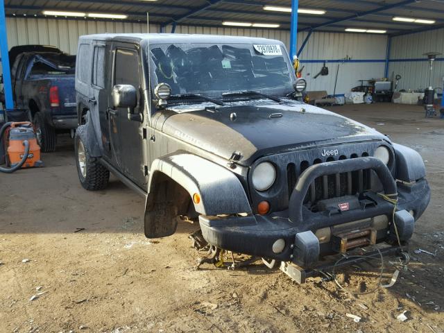 1J4GA69148L614547 - 2008 JEEP WRANGLER U BLACK photo 1