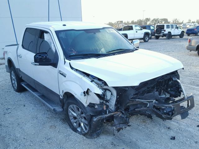 1FTEW1EF4GKD86069 - 2016 FORD F150 SUPER WHITE photo 1