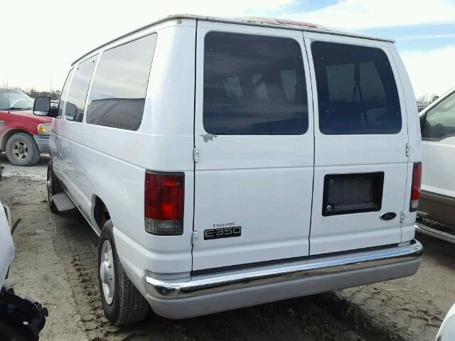 1FBNE31L14HA00554 - 2004 FORD ECONOLINE WHITE photo 3